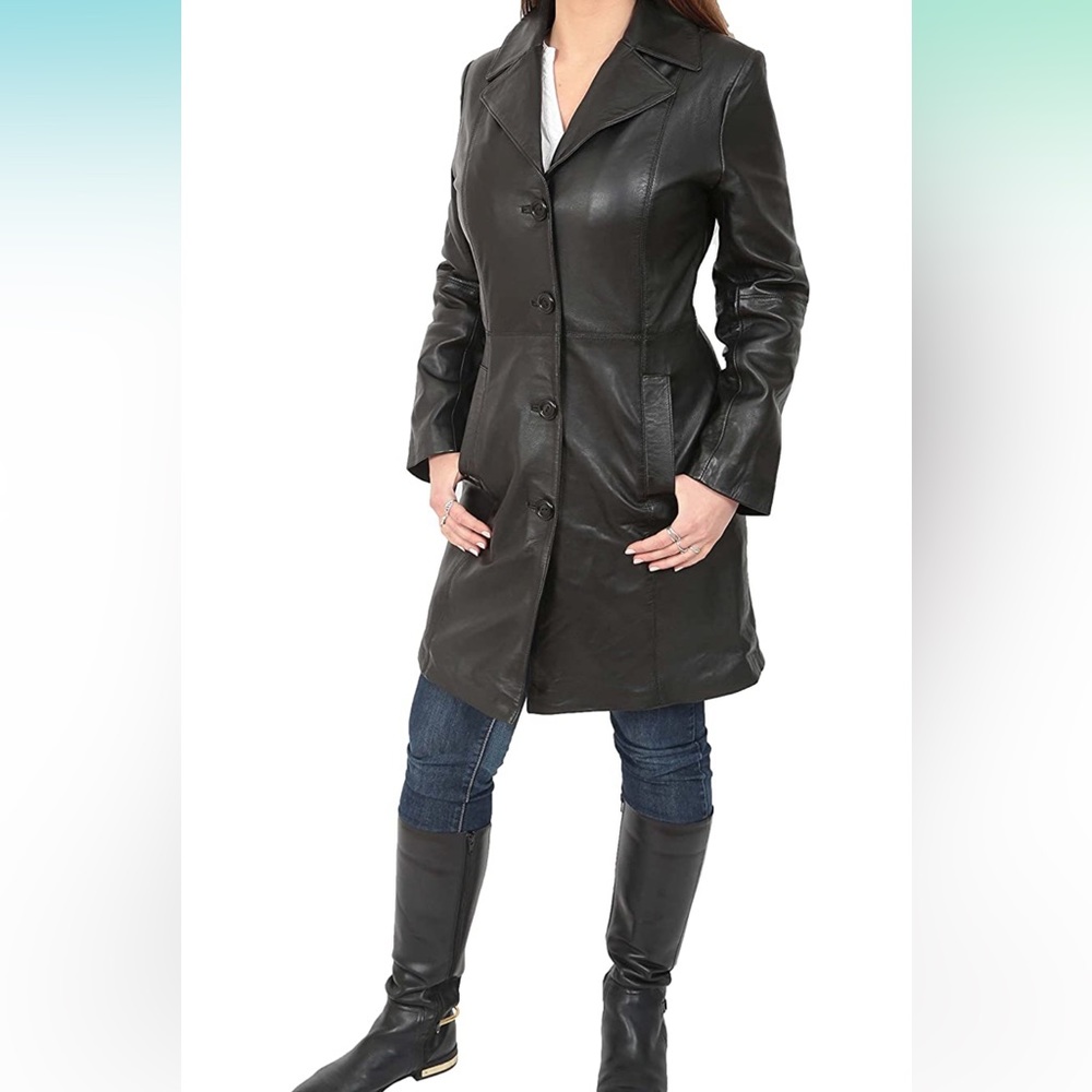 House of Leather woman coat